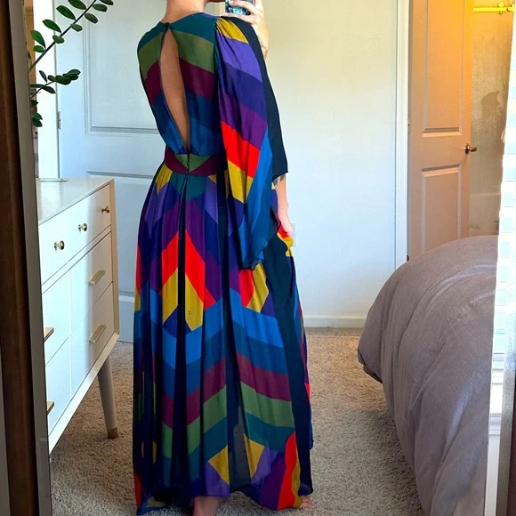 FARM Rio Colorful Geometric Maxi Dress - Picture 5 of 7